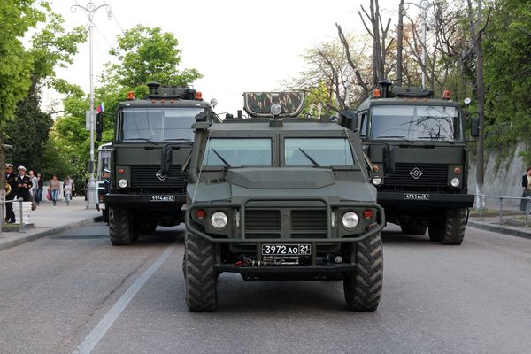 Репетиция Парада Победы в Севастополе