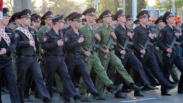 Репетиция Парада Победы в Севастополе