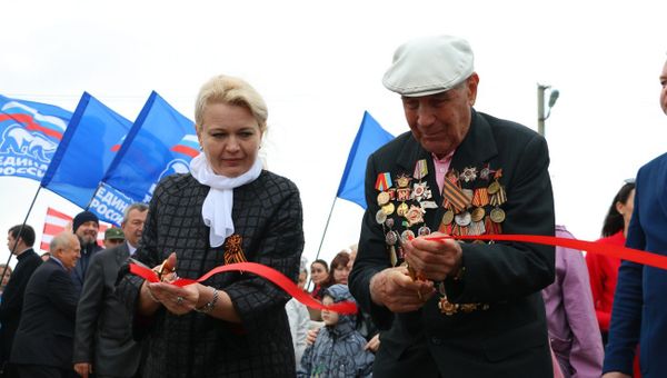 Открытие Аллеи Героев в Керчи