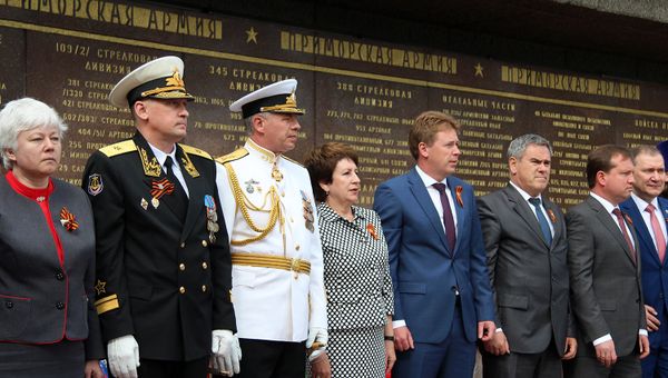 Военный парад в Севастополе