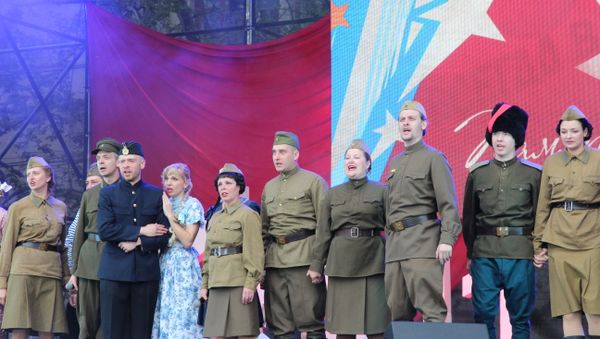 Концерт в честь Дня Победы в Севастополе