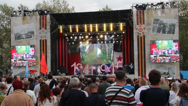 Концерт в честь Дня Победы в Севастополе