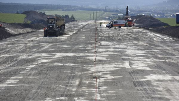 Строительство федеральной трассы Таврида в Крыму