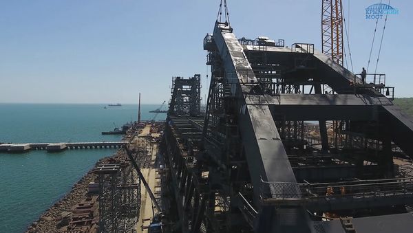 Строительство моста через Керченский пролив