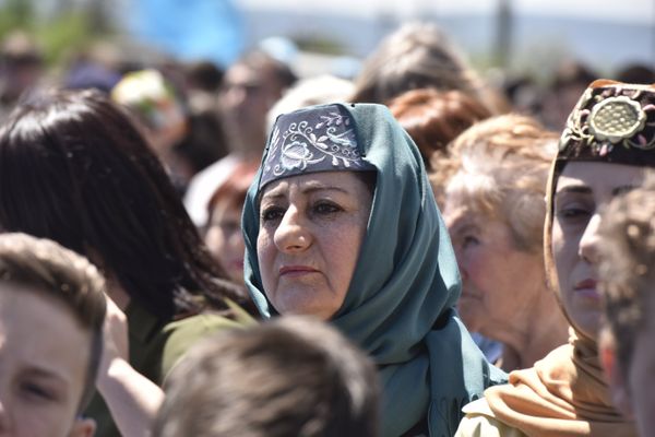 Мероприятия по случаю Дня памяти жертв депортации крымских народов на месте строительства мемориального комплекса жертвам депортации на железнодорожной станции Сирень Бахчисарайского района Мероприятия по случаю Дня памяти жертв депортации крымских народов на месте строительства мемориального комплекса жертвам депортации на железнодорожной станции Сирень Бахчисарайского района
