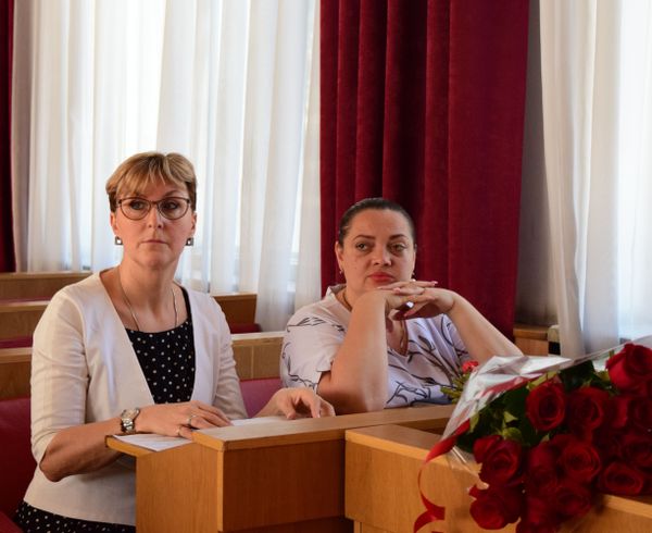 Назначение главным архитектором Симферополя Ирины Ивановой (на фото слева)