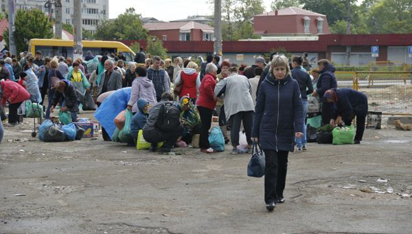 Рейд по борьбе с несанкционированной торговлей в Симферополе