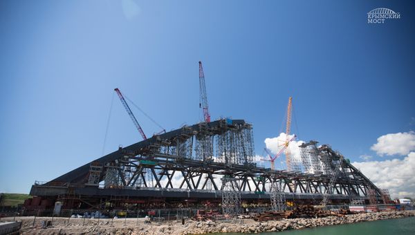 Строительство моста через Керченский пролив Строительство моста через Керченский пролив