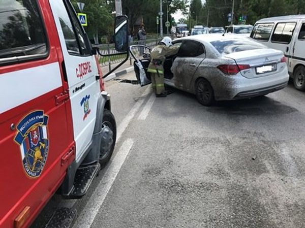 ДТП на трассе Симферополь-Ялта