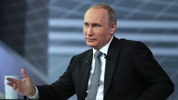 Прямая линия с президентом РФ В. Путиным Прямая линия с президентом РФ В. Путиным