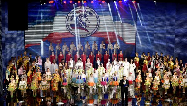 Открытие в Ялте XI международного фестиваля Великое русское слово