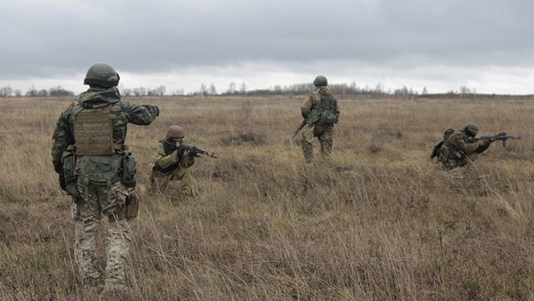 Американские военные инструкторы обучают военнослужащих ВСУ