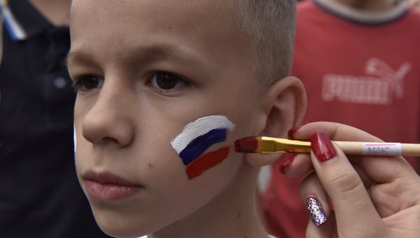 День России в Симферополе. 2017 год