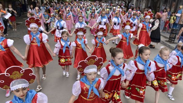 День России в Симферополе. 2017 год