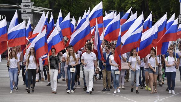 День России в Симферополе. 2017 год