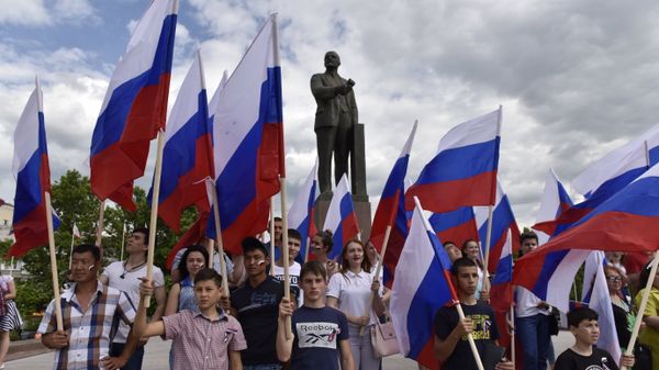 День России в Симферополе. 2017 год