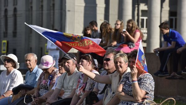 День России в Симферополе. 2017 год