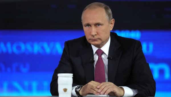 Прямая линия с президентом РФ В. Путиным