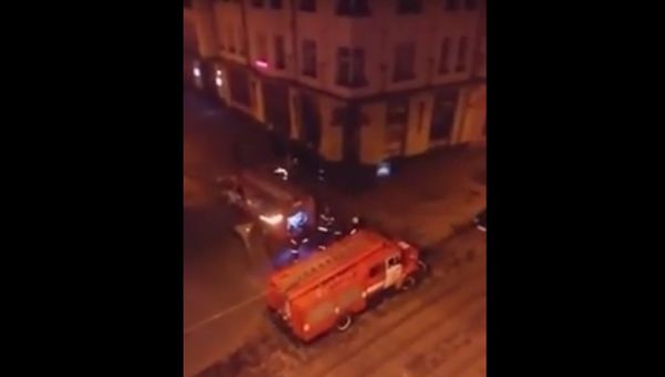 Скриншот с видео депутата Львовского горсовета Игоря Зинкевича, выложенного в Youtube