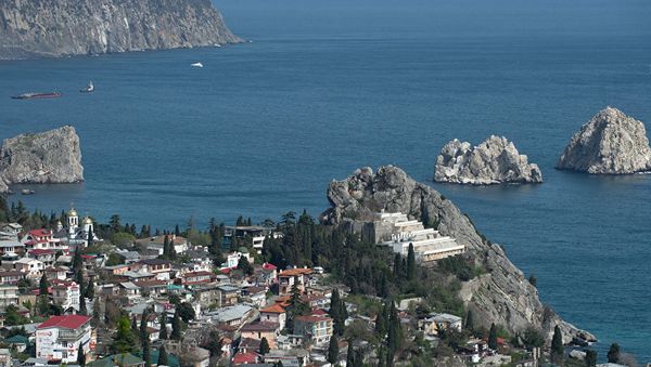 Побережье Черного моря в Крыму. Архивное фото