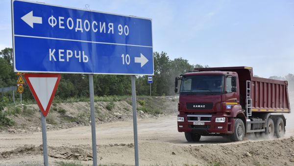 Строительство федеральной трассы Таврида в Крыму Строительство федеральной трассы Таврида в Крыму