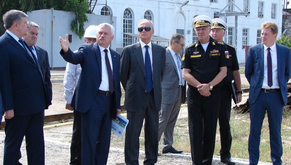 Секретарь Совбеза России Николай Патрушев посетил Севморзавод Секретарь Совбеза России Николай Патрушев посетил Севморзавод