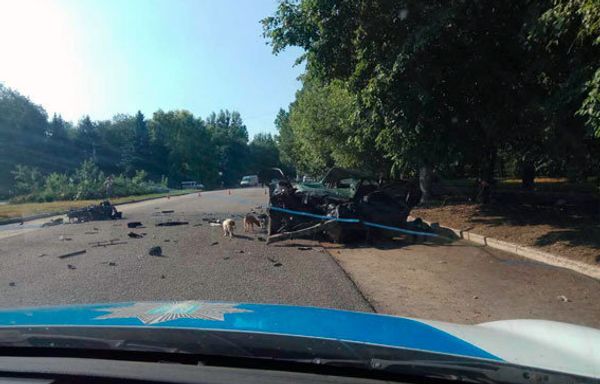 В Изюме девушки разбились на авто в прямом эфире