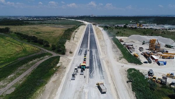 Строительство автомобильной дороги Дубки-Левадки