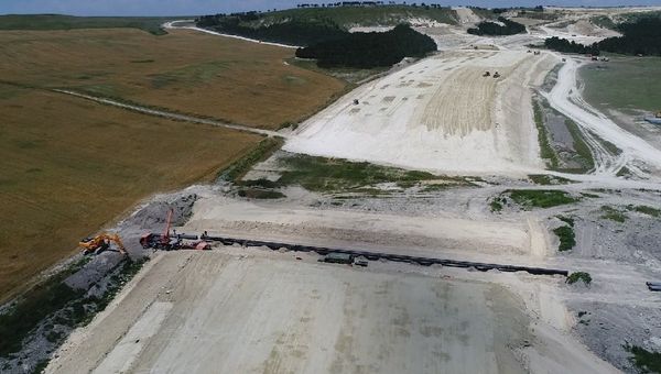 Строительство автомобильной дороги Дубки-Левадки