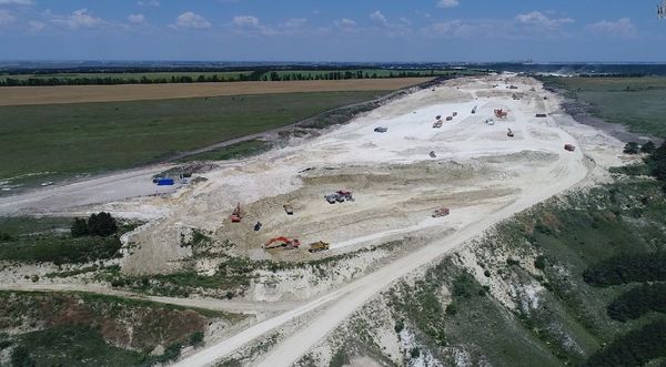 Строительство автомобильной дороги Дубки-Левадки