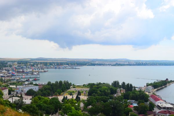 Вид на Керчь