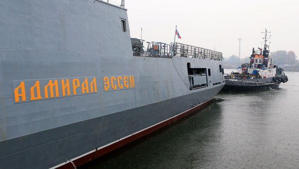Фрегат ЧФ Адмирал Эссен. Архивное фото