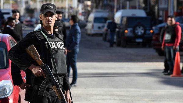 Сотрудники полиции Египта в Хургаде