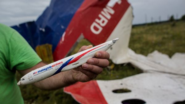 Поисковые работы на месте крушения малайзийского лайнера Boeing 777 в районе Шахтерска