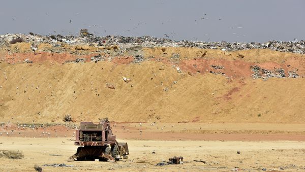 Полигон твердых коммунальных отходов в селе Тургенево Белогорского района