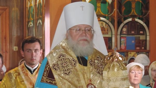 Первоиерарх Русской Православной церкви заграницей, митрополит Восточно-Американский и Нью-Йорский Иларион посетил Свято-Троицкий женский монастырь в Крыму