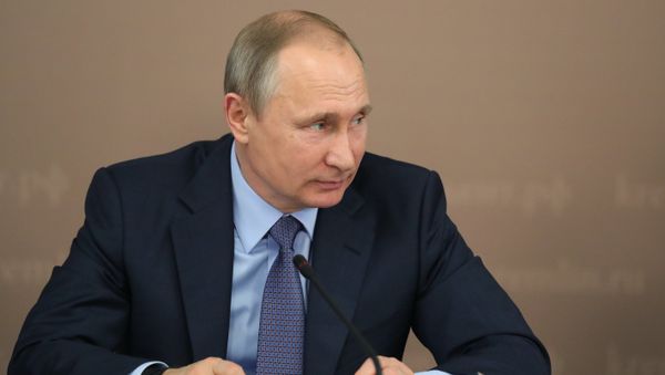 Рабочая поездка президента РФ В. Путина в Йошкар-Олу
