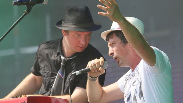 Солисты группы Ундервуд Максимом Кучеренко и Владимиром Ткаченко 