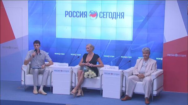 Пресс-конференция о проведении благотворительного фестивального тура Анастасии Волочковой Симфония добра