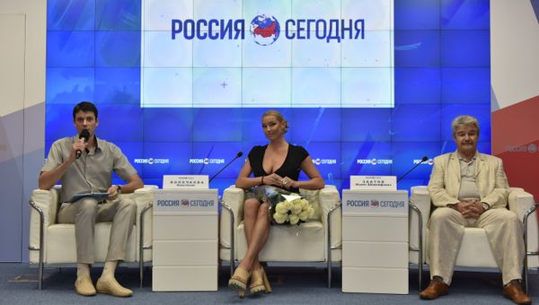 Пресс-конференция о проведении благотворительного фестивального тура Анастасии Волочковой Симфония добра