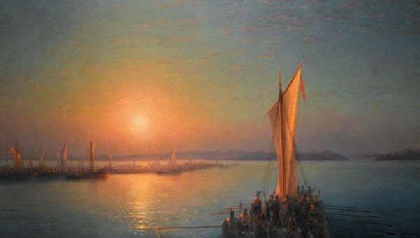 Варяги на Днепре, Иван Айвазовский