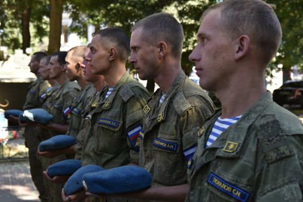 Празднование Дня ВДВ в Симферополе