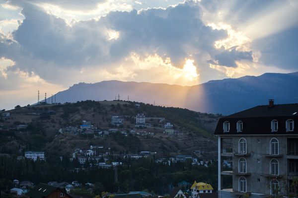 Поселок Малореченское в Крыму