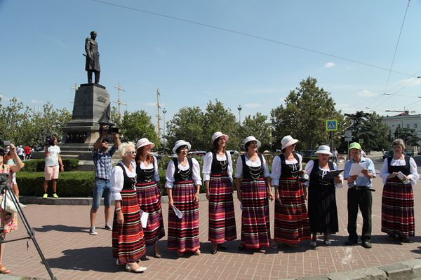  Встреча участников автопробега Берлин – Москва в Севастополе 