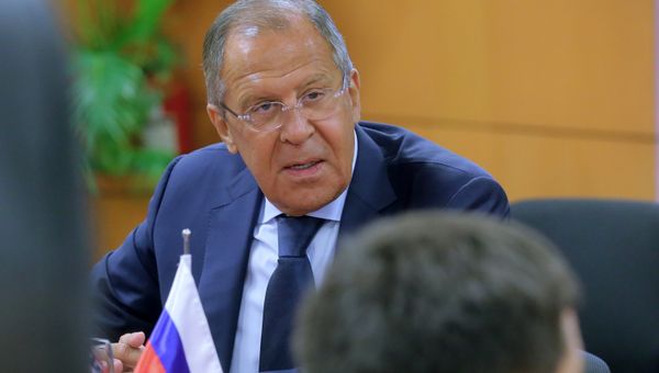 Министр иностранных дел РФ Сергей Лавров