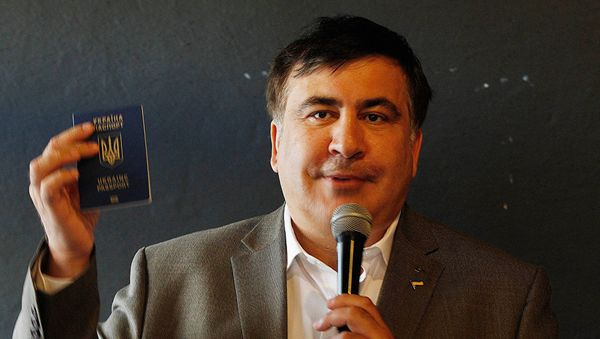 Михаил Саакашвили в Варшаве Михаил Саакашвили в Варшаве