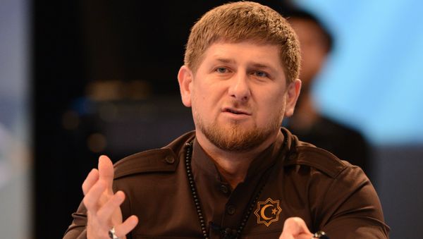 Глава Чеченской Республики Рамзан Кадыров