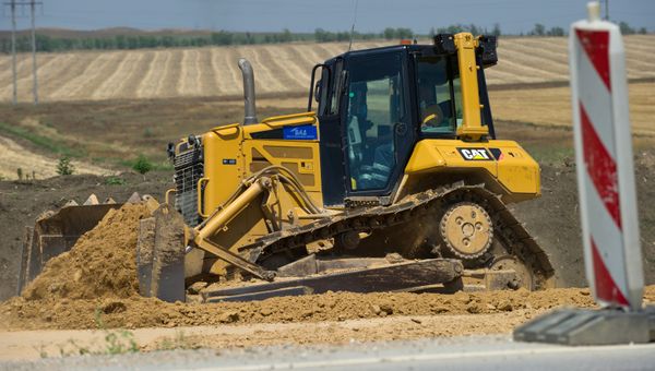 Строительство автомобильных подходов к мосту через Керченский пролив