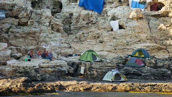 Природный парк Тарханкутский в Крыму