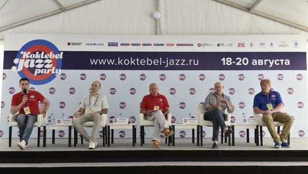 Пресс-конференция, посвященная открытию Koktebel Jazz Party Пресс-конференция, посвященная открытию Koktebel Jazz Party